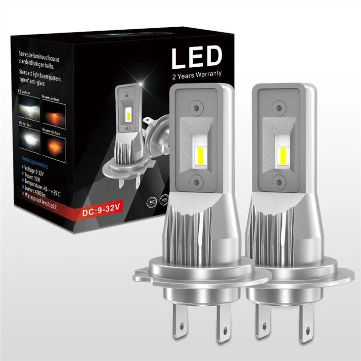 Tamaño de bombilla original Faros antiniebla LED H7